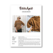 Load image into Gallery viewer, FORTUNE SWEATER - WOOrLi in LOVE &amp; FLUFFY CASHMERE
