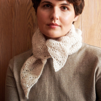 HOJA SCARF - FLUFFY CASHMERE