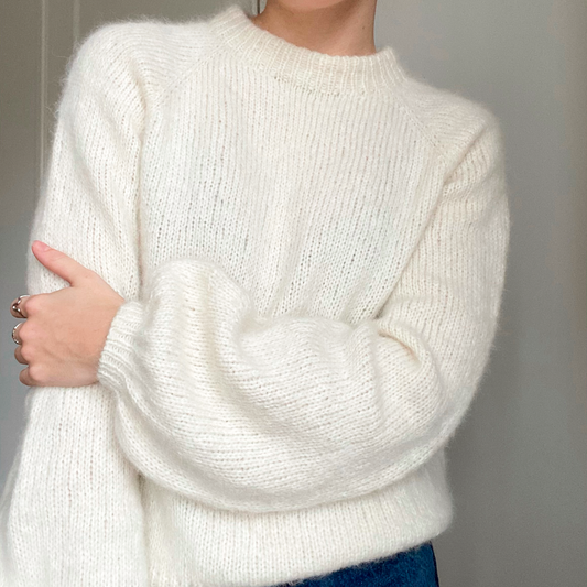 CLOUD SWEATER - littleWOOrLi & SILKY MOHAIR