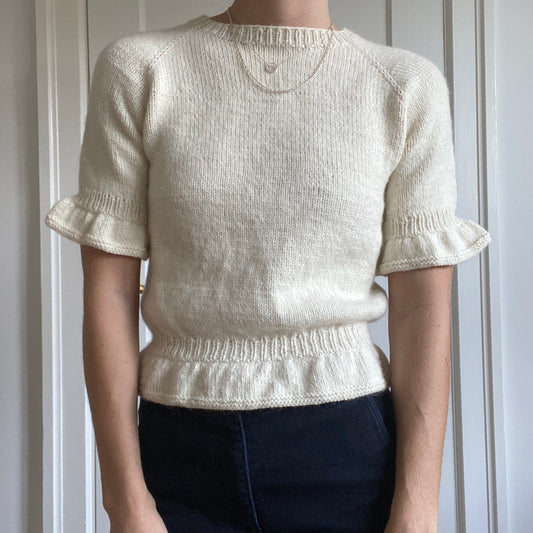 MAGNOLIA TEE - SILKY MOHAIR