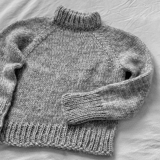 MARBLE SWEATER unicolor - bigWOOrLi & SILKY MOHAIR