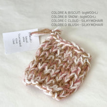Load image into Gallery viewer, MARBLE SWEATER multicolor - bigWOOrLi &amp; SILKY MOHAIR
