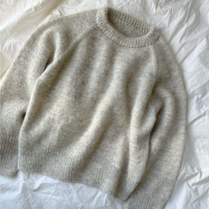 MONDAY SWEATER - littleWOOrLi & SILKY MOHAIR