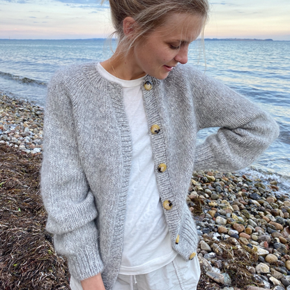 NOVICE CARDIGAN CHUNKY EDITION - bigWOOrLI & SILKY MOHAIR