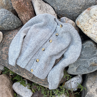 NOVICE CARDIGAN CHUNKY EDITION - bigWOOrLI & SILKY MOHAIR