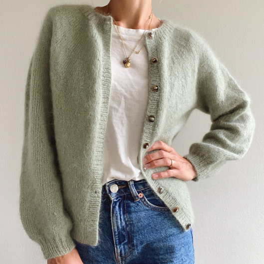 NOVICE CARDIGAN - MOHAIR EDITION