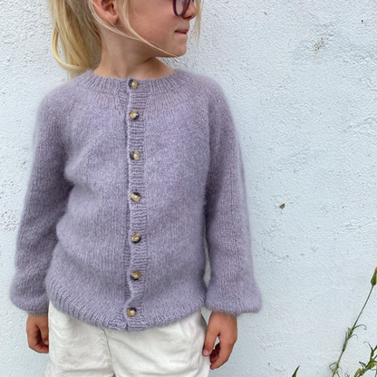 NOVICE CARDIGAN JUNIOR - MOHAIR EDITION