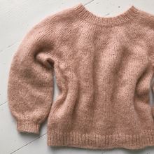Load image into Gallery viewer, PATTERN - NOVICE SWEATER JUNIOR - MOHAIR EDITION
