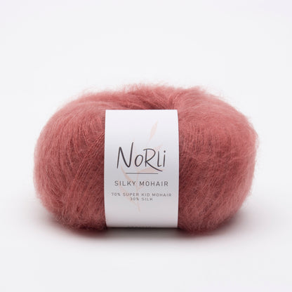 SILKY MOHAIR - BERRY