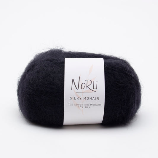 SILKY MOHAIR - CARBON