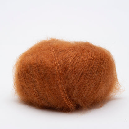 SILKY MOHAIR - COGNAC