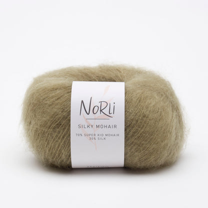 SILKY MOHAIR - GREEN TEA