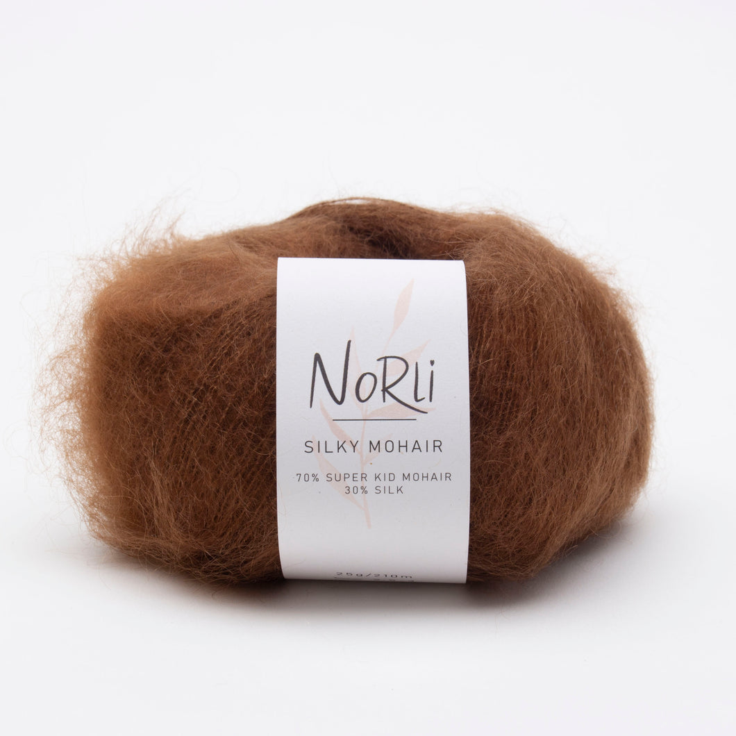 SILKY MOHAIR - GRIZZLY