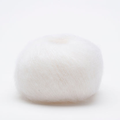 SILKY MOHAIR - SNOW