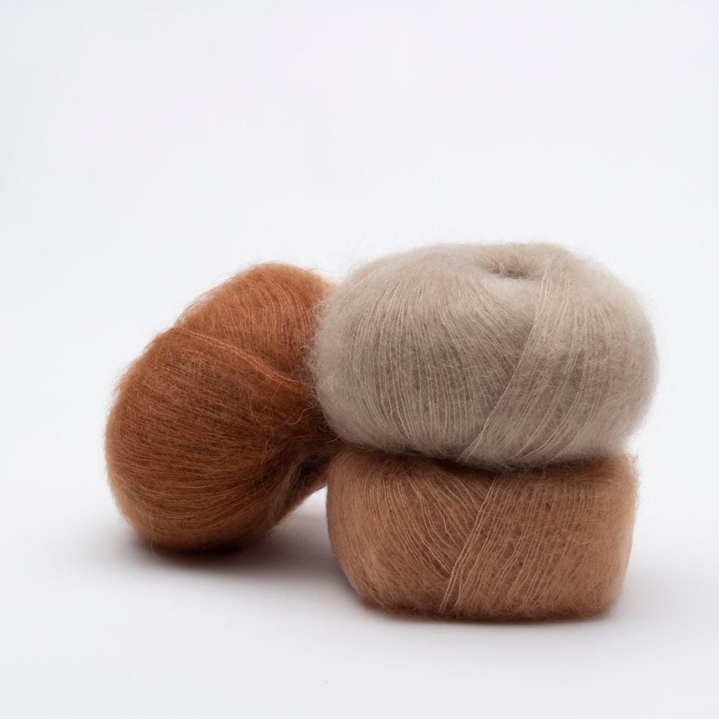 SILKY MOHAIR - WALNUT