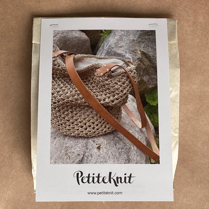SPALLACCI in PELLE per FRENCH MARKET BAG by PetiteKnit