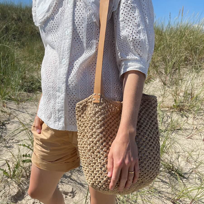 SPALLACCI in PELLE per FRENCH MARKET BAG by PetiteKnit